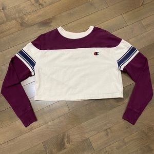 Champion Striped Long Sleeve Top